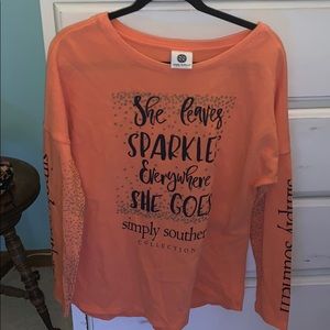 Simply southern pink sweater